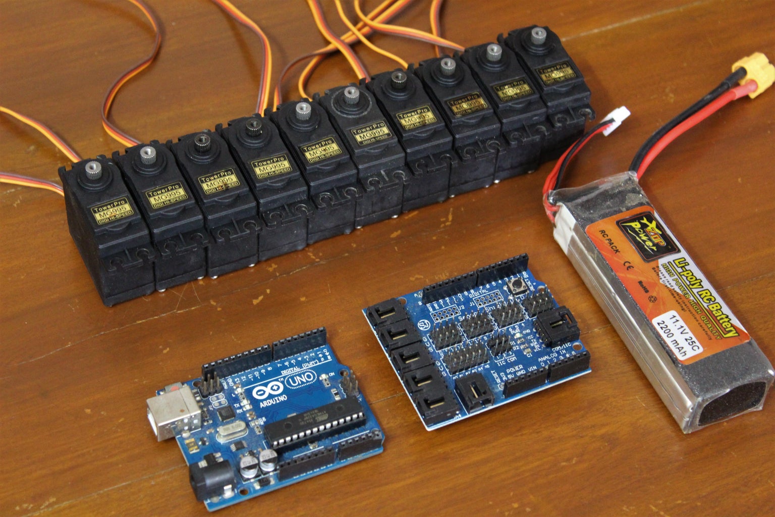 3D Printed Arduino Powered Quadruped Robot : 13 Steps (with Pictures ...