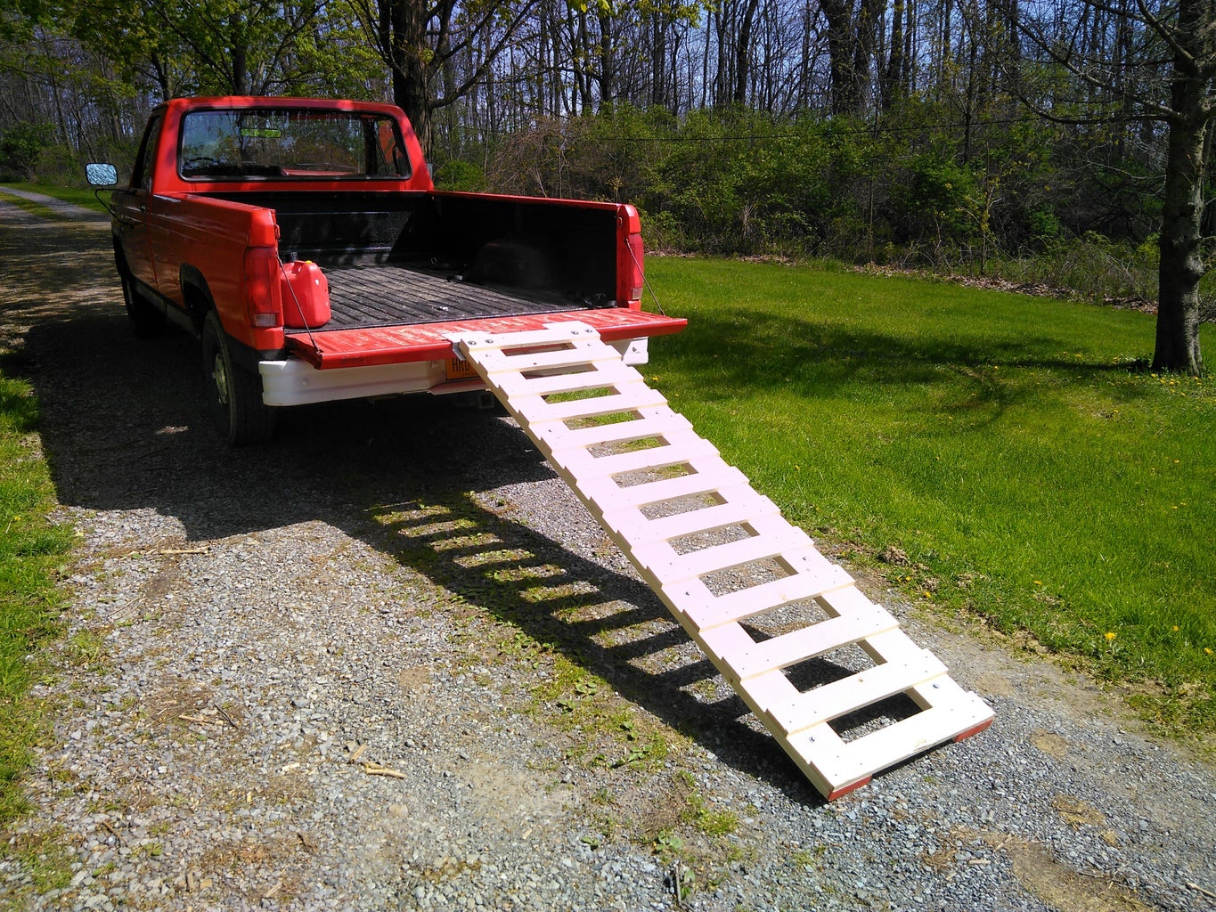 $70 Wide Motorcycle Ramp : 9 Steps (With Pictures) - Instructables