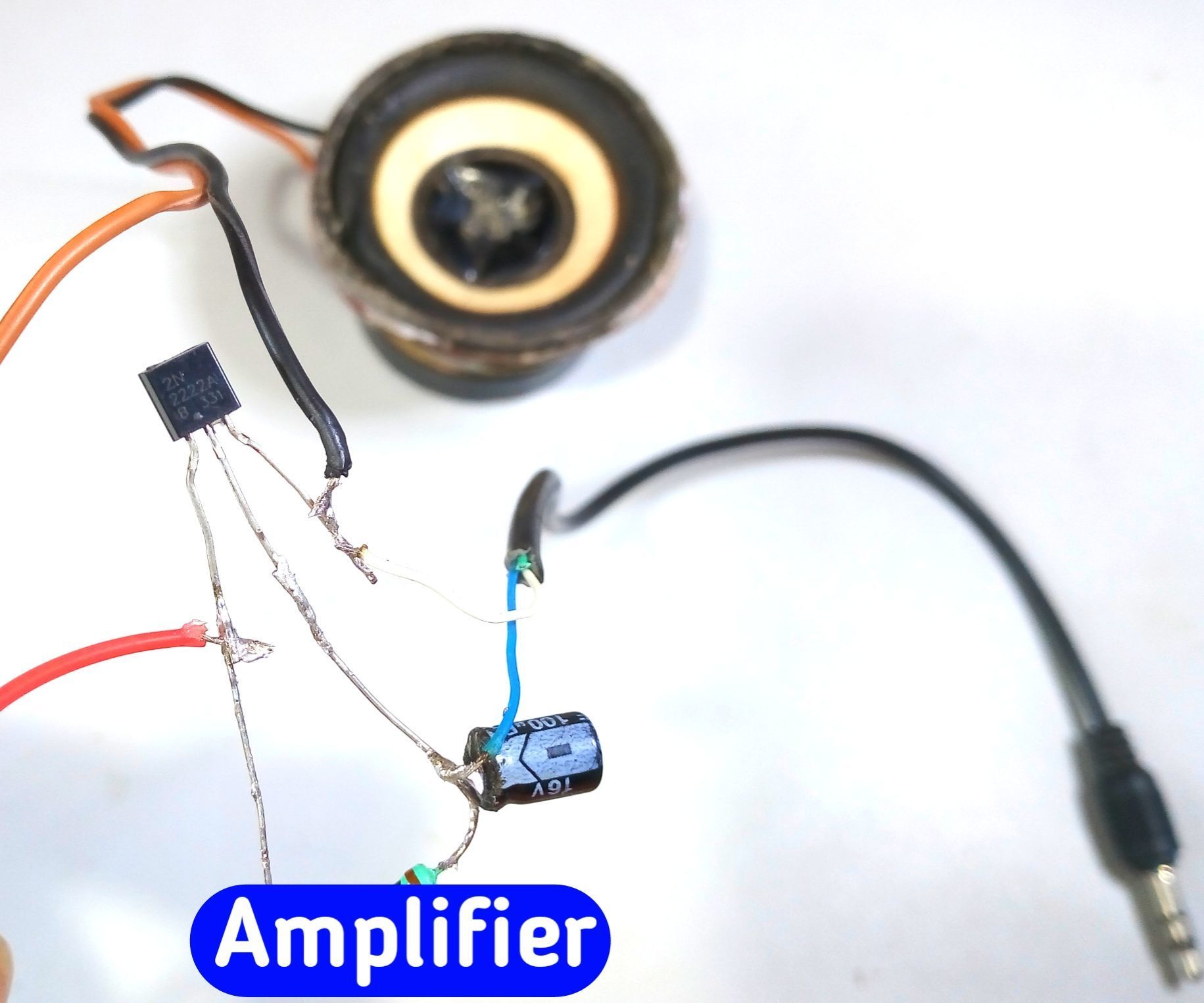 2222a transistor amplifier DIY Project DIY Project Image
