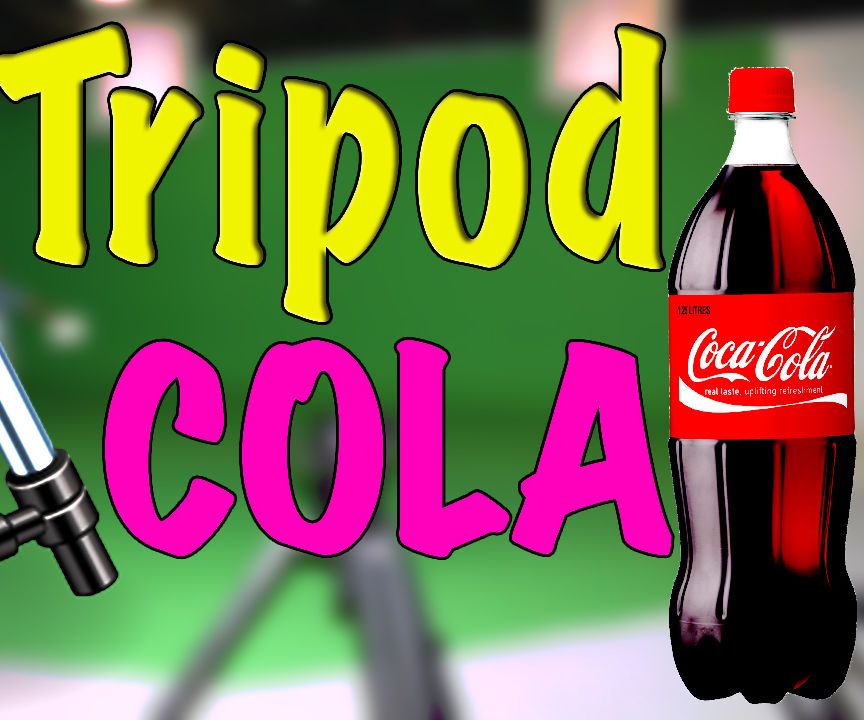 How to make a monopod with Coca-Cola bottle