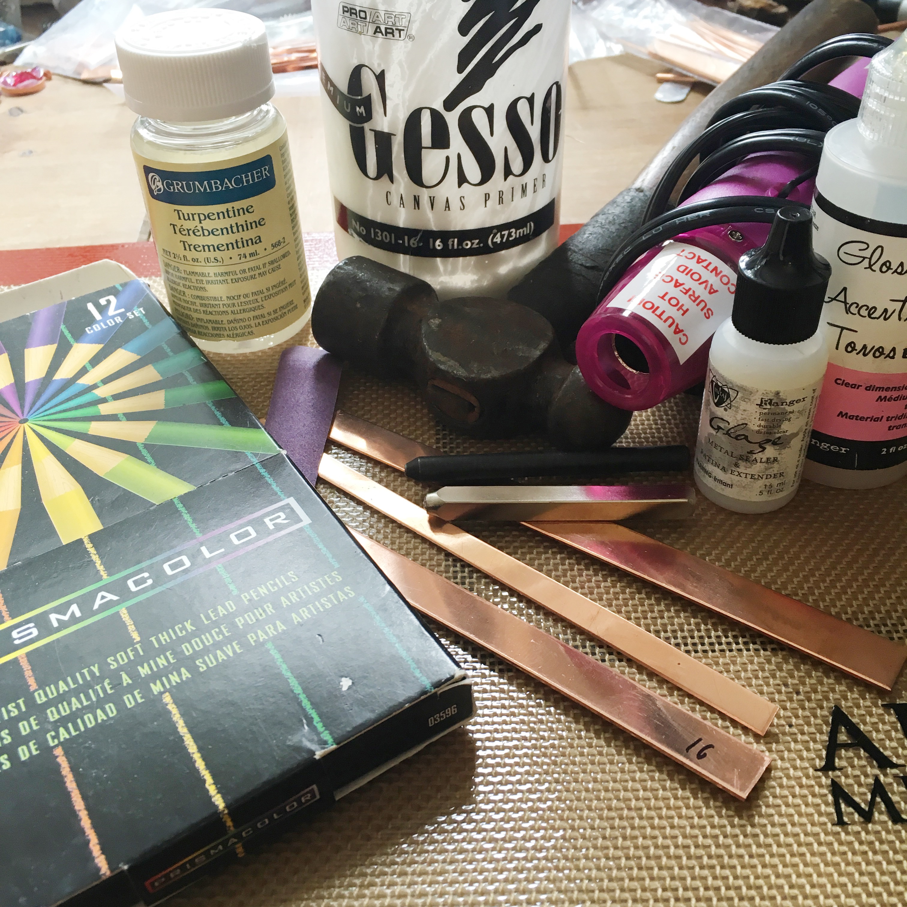 Coloring Copper With Colored Pencils 6 Steps (with Pictures