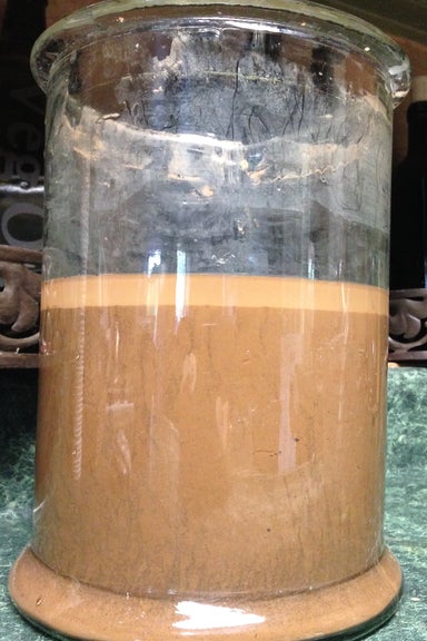 Teste de amostra e Terra Sigillata...