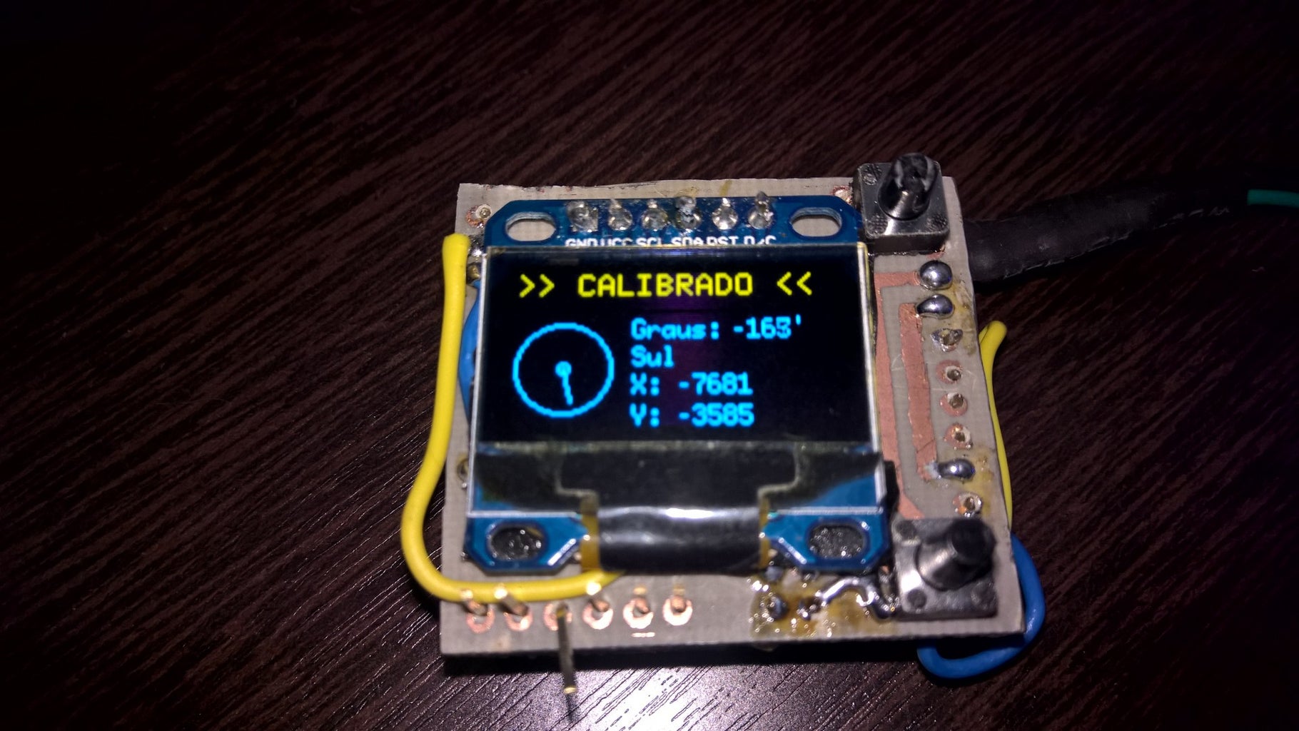 Arduino Pedometer Watch, With Temperature, Altitude and Compass! : 6 ...