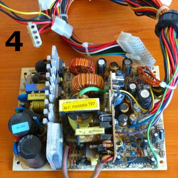 Initial Disassembly of the Power Supply