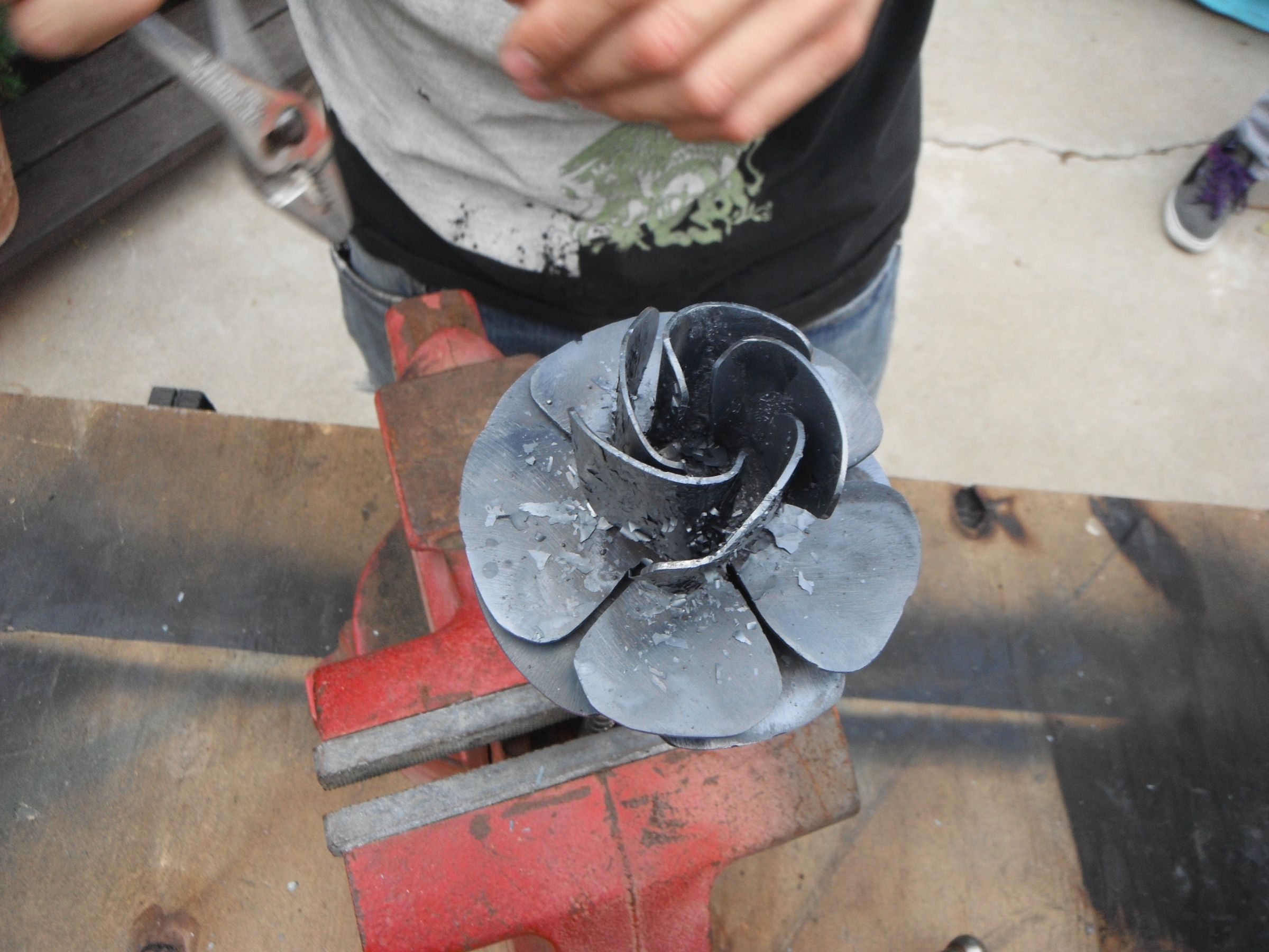 How to Make a Metal Rose 5 Steps (with Pictures) Instructables