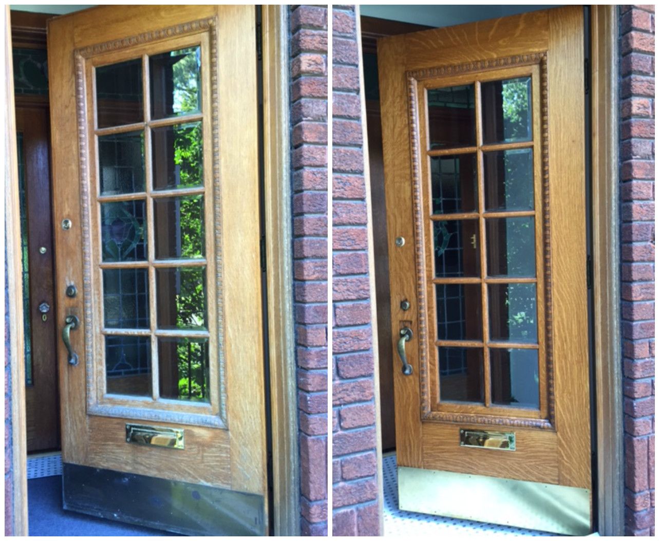How To Restore Your Old Wood Front Door 6 Steps With Pictures Instructables
