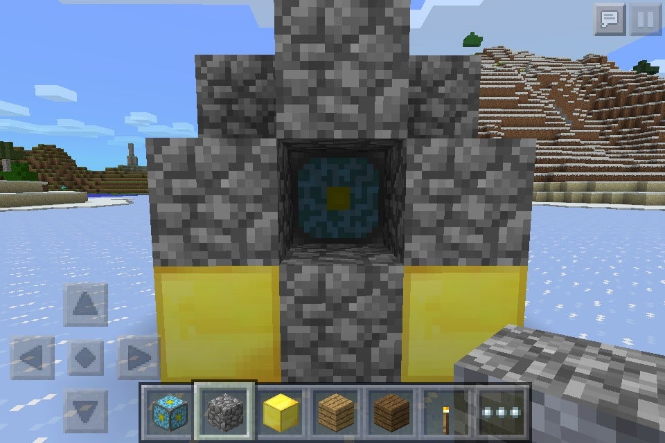 Minecraft Pe Nether Tower 8 Steps Instructables
