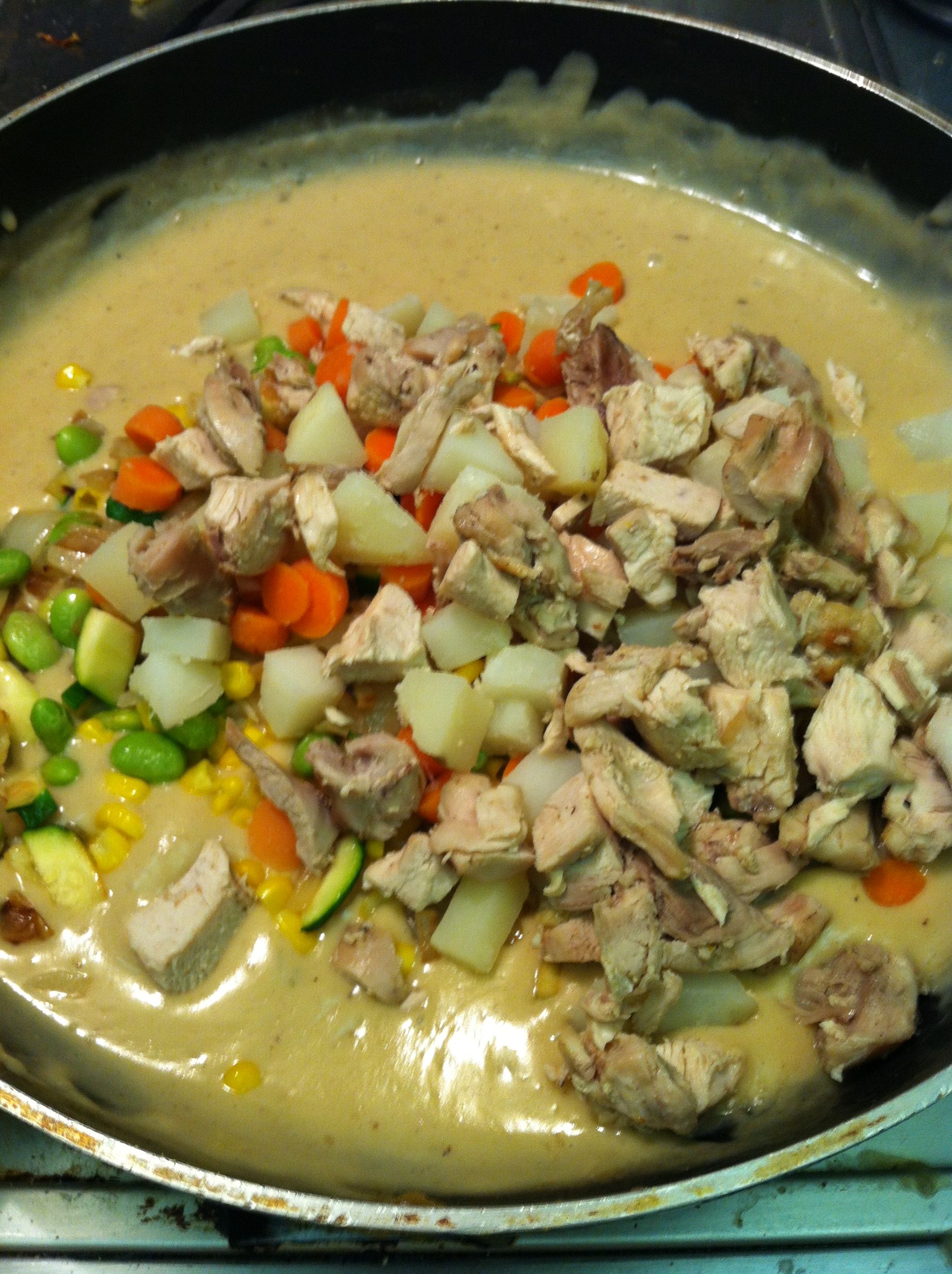 Coconut Curry Chicken Pot Pie 4 Steps (with Pictures) Instructables