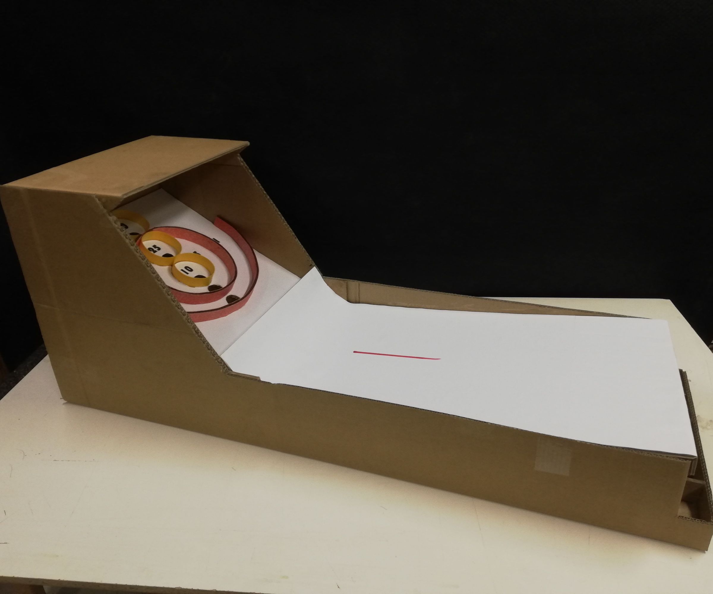 DIY guide for Skee Ball From Cardboard with step-by-step instructions
