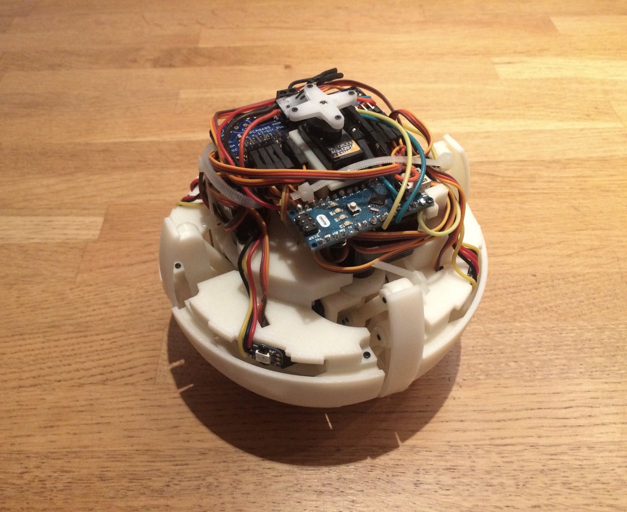Spherical Quadruped Arduino Robot : 10 Steps (with Pictures ...