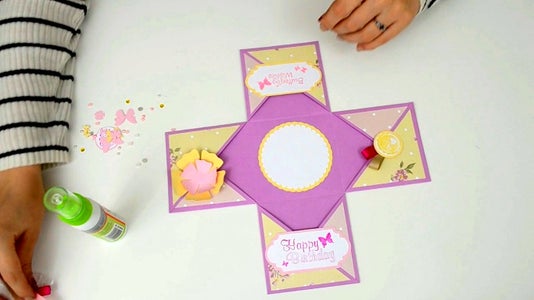 How to Make an Exploding Box Using Cricut Explore Air 2 - DIY Kit ...