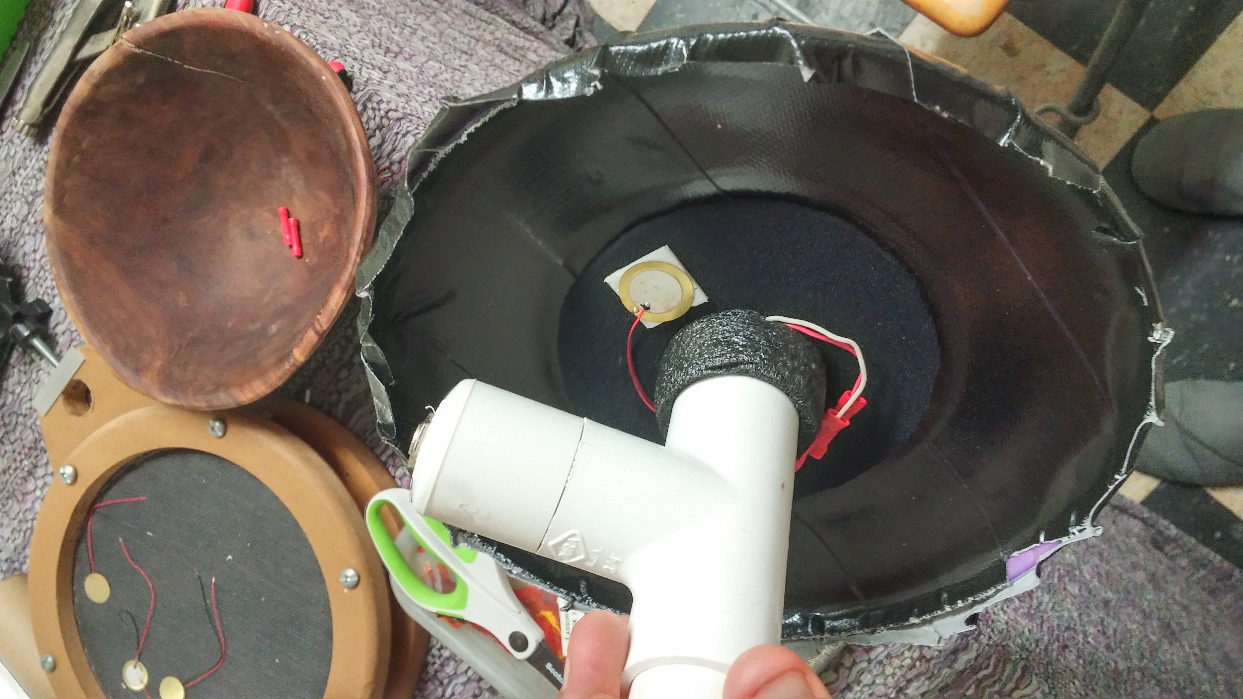 Homemade Electronic Drum Kit 7 Steps (with Pictures) Instructables