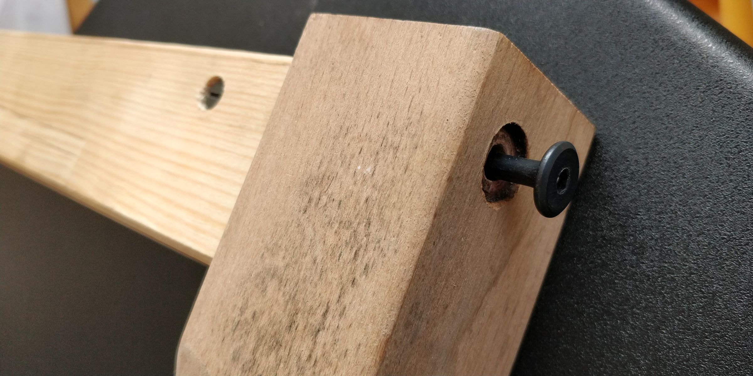 2 in 1 Cross Dowel Barrel Nut Jig for Detachable Wooden Furniture