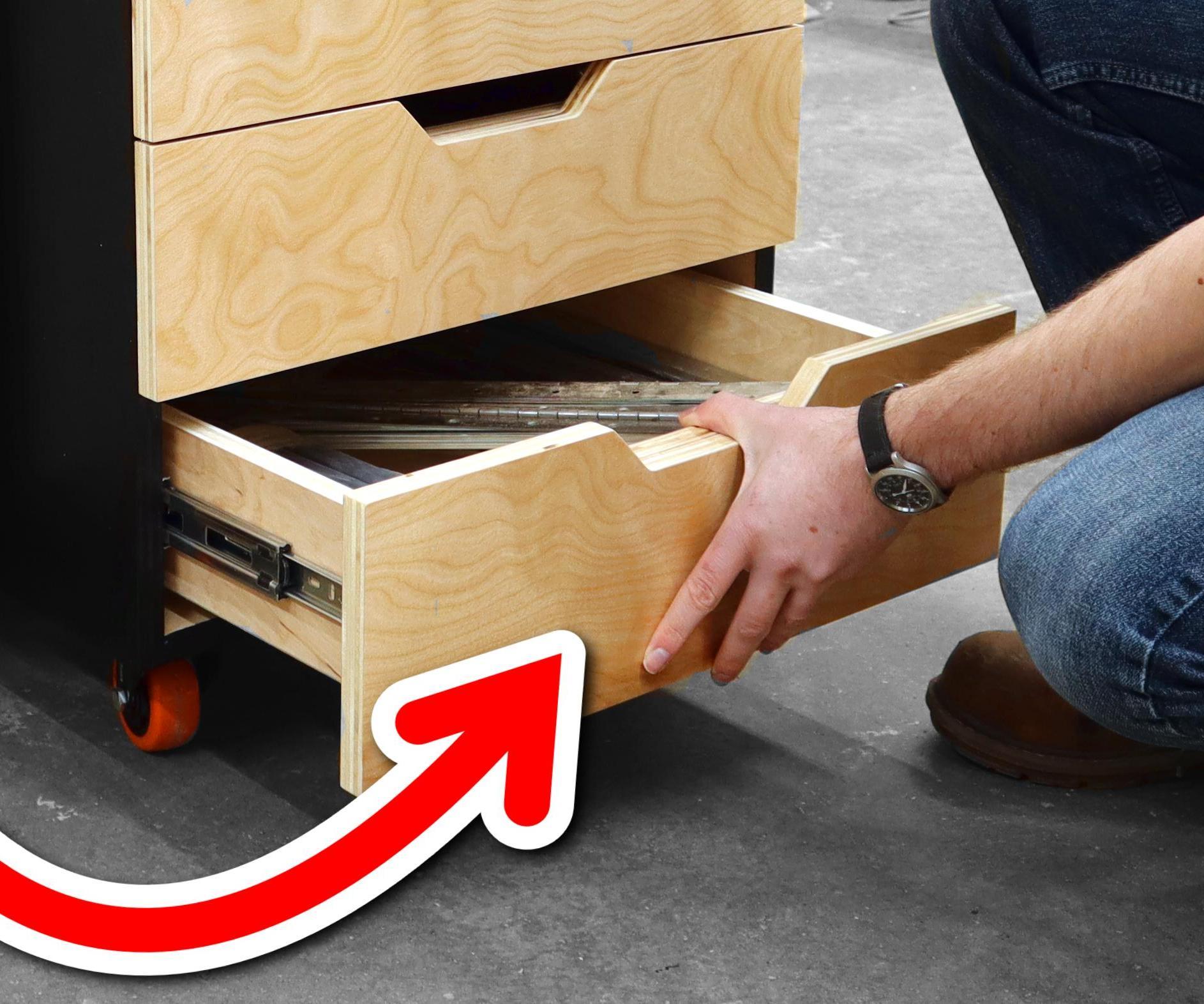 Drawer Pull Cutouts! Easy Router Technique! 7 Steps (with Pictures