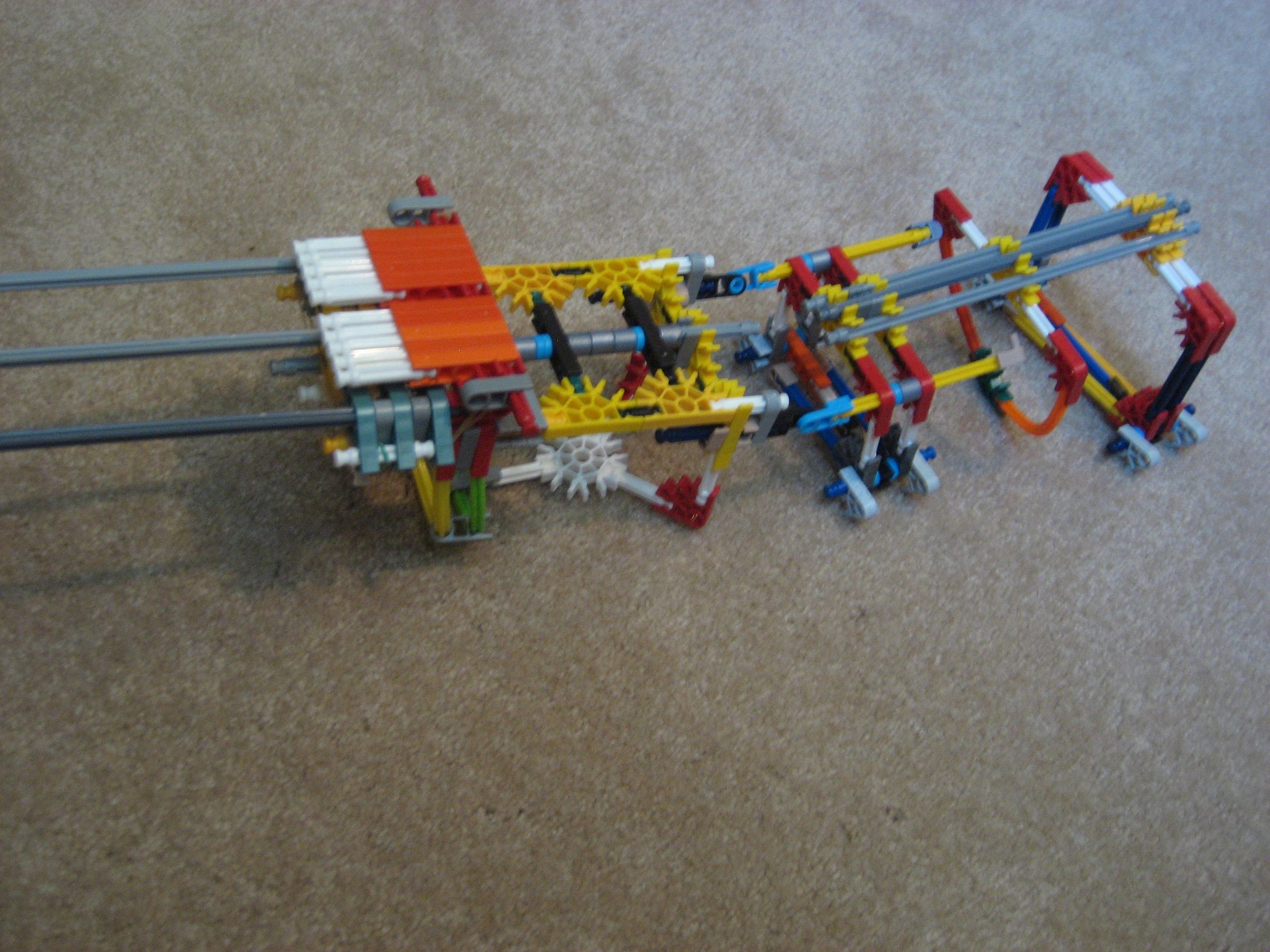 DIY guide for Knex Wolverine Claws with step-by-step instructions