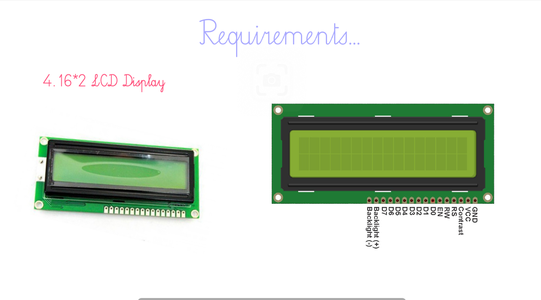 16*2 LCD Interfacing With Arduino Nano : 4 Steps - Instructables