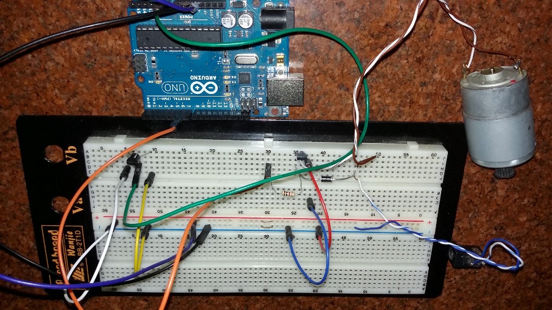 Using a Temperature Sensor to Control the Speed of a Motor Using ...