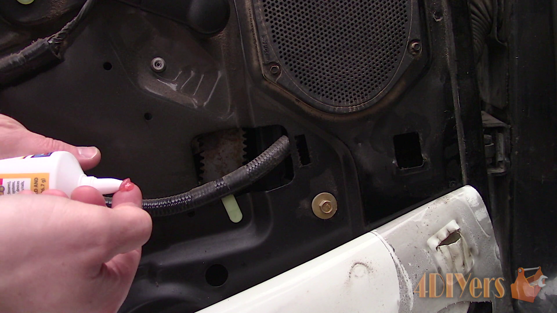 How to Lubricate a Window Regulator or Mechanism 6 Steps Instructables