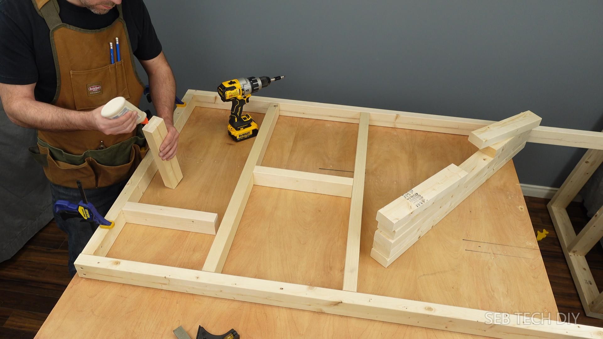 DIY Floating Bed Frame 14 Steps (with Pictures) Instructables