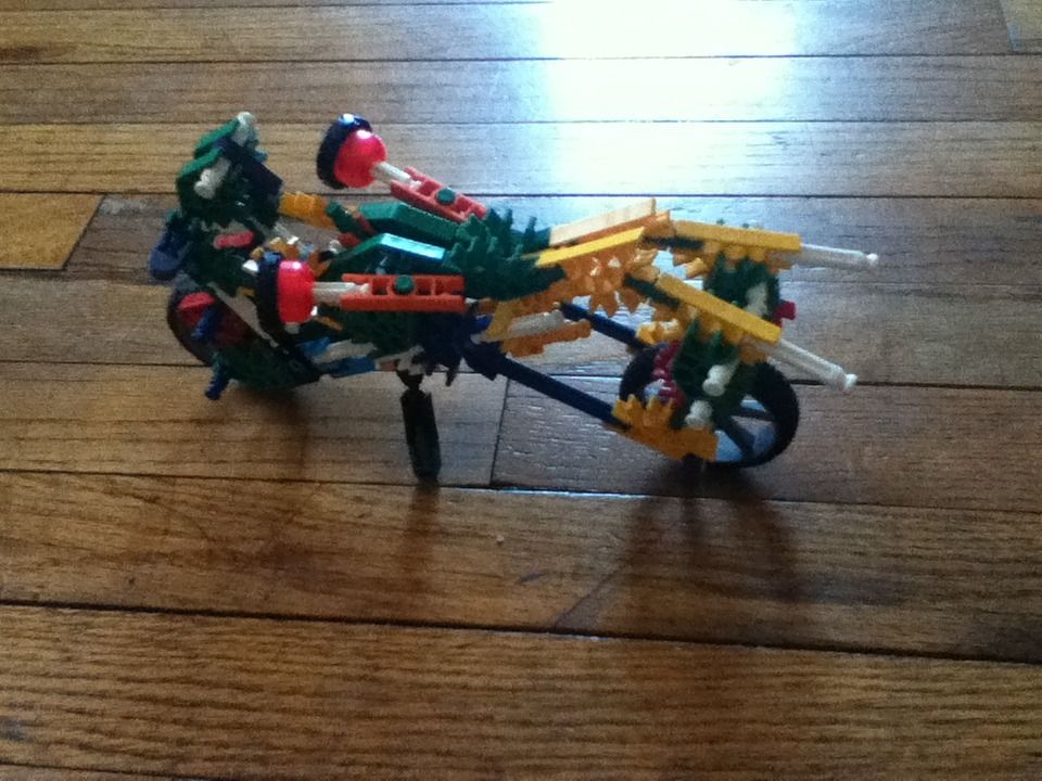 Knex Motorcycle Transformer 7 Steps Instructables