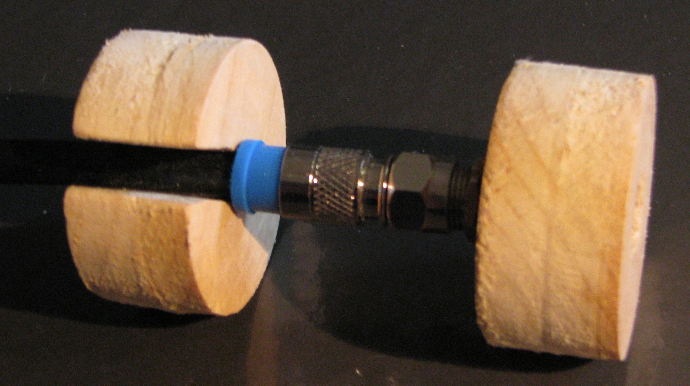 Homemade Wooden Coax Compression Fitting Tool 5 Steps (with Pictures
