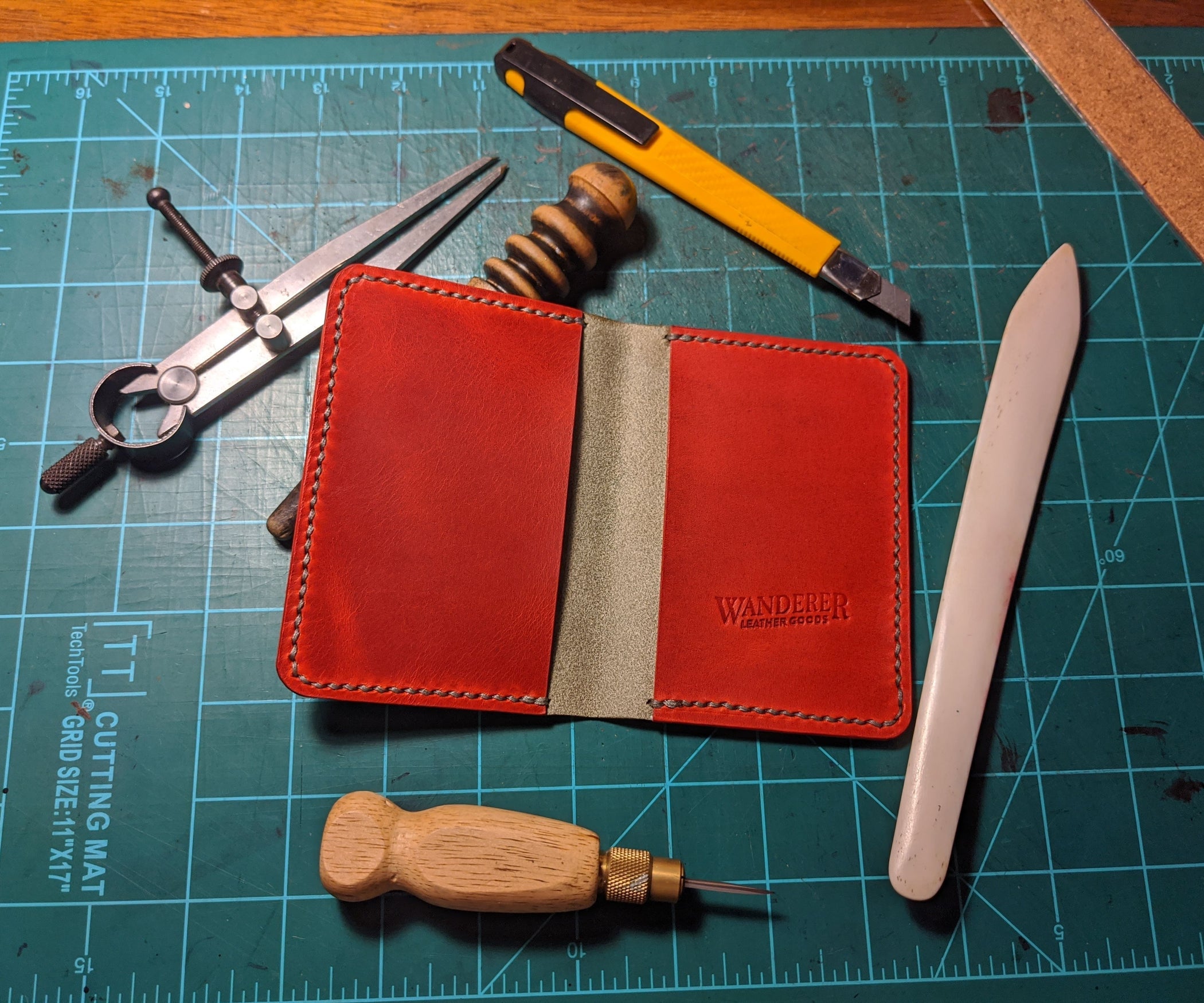 Handmade Leather Wallet 12 Steps (with Pictures) Instructables