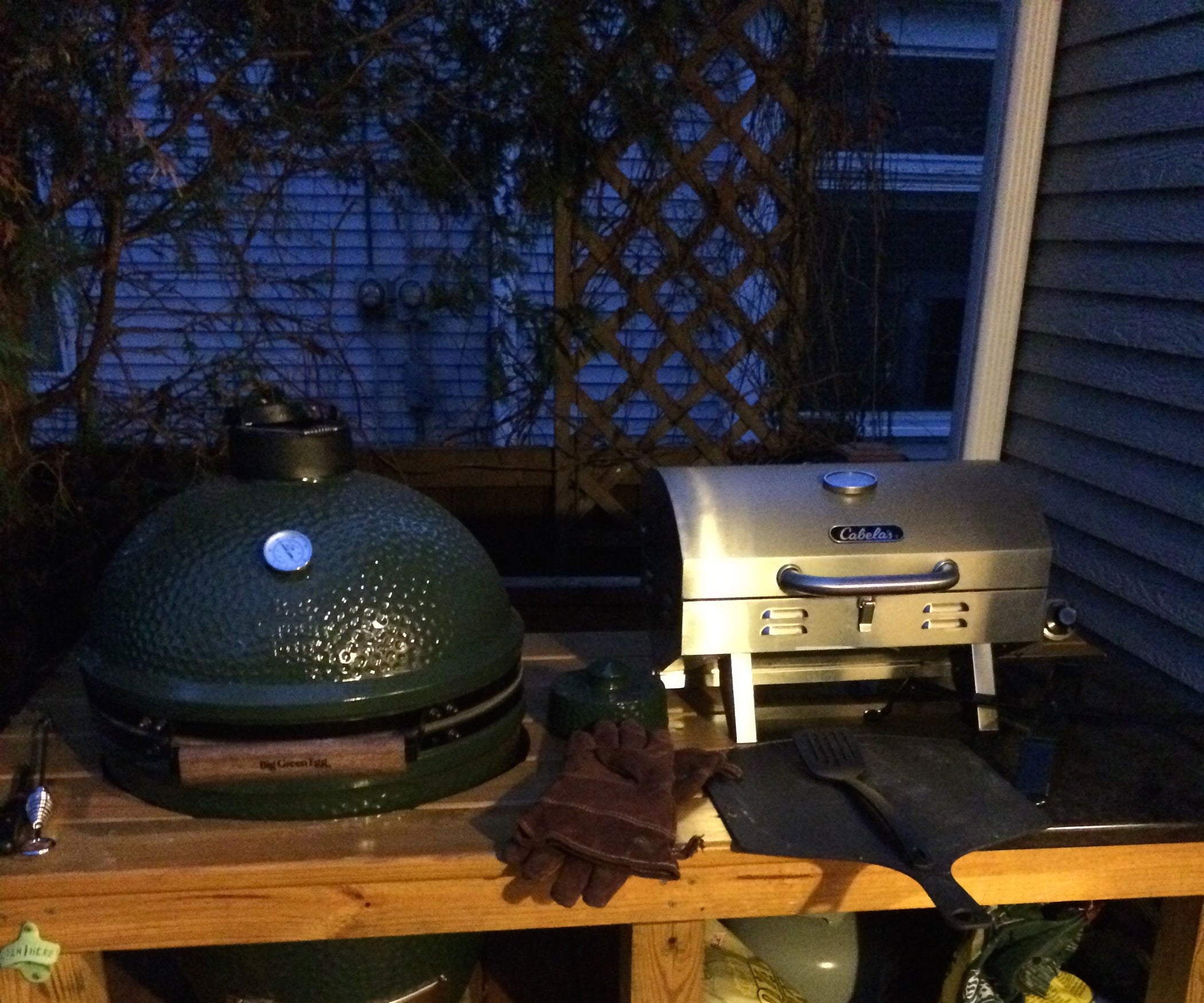 Big Green Egg and Gas Grill Table 8 Steps (with Pictures) Instructables