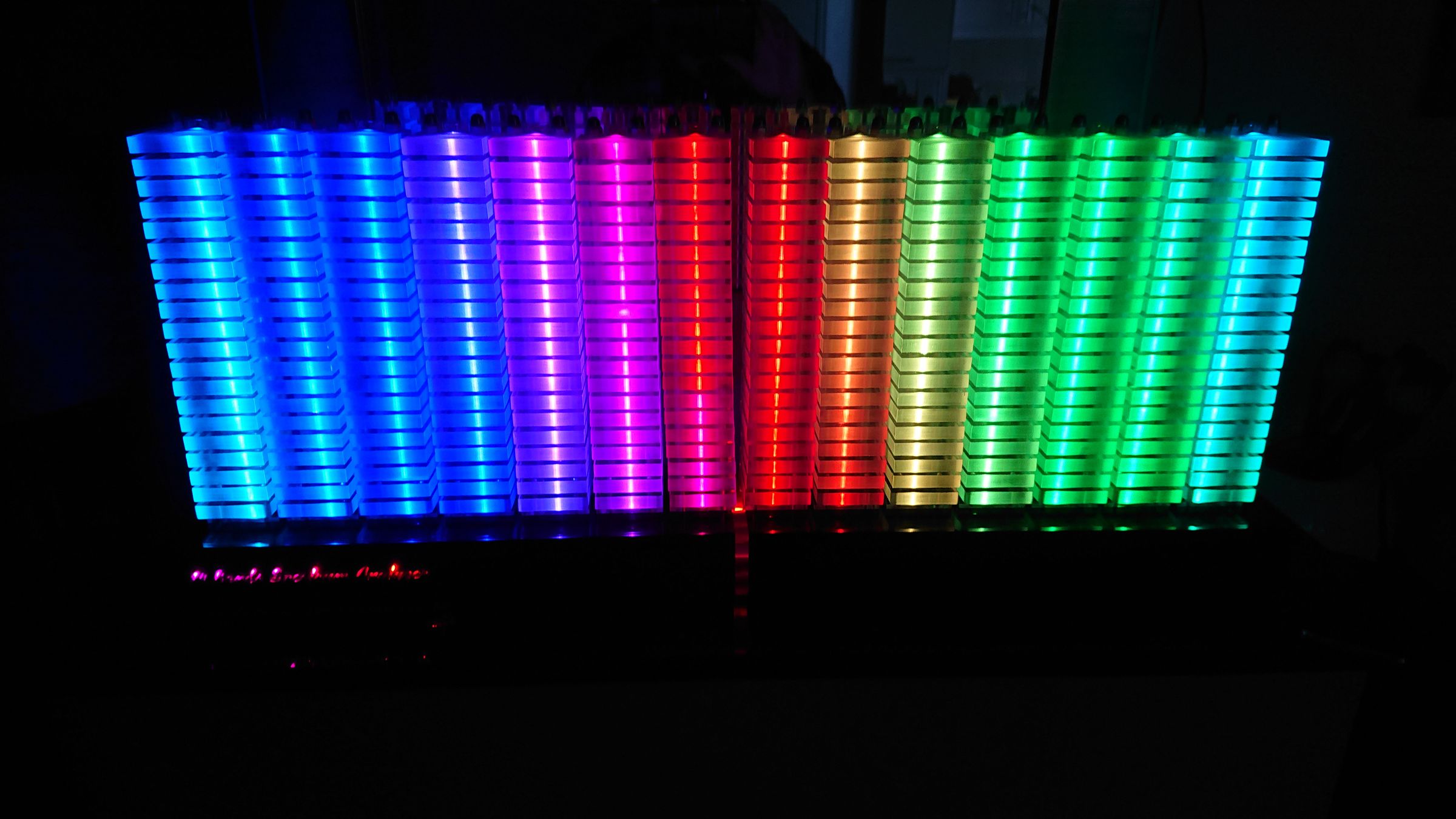 Super Sized Acryllic Spectrum Analyzer : 7 Steps (with Pictures ...