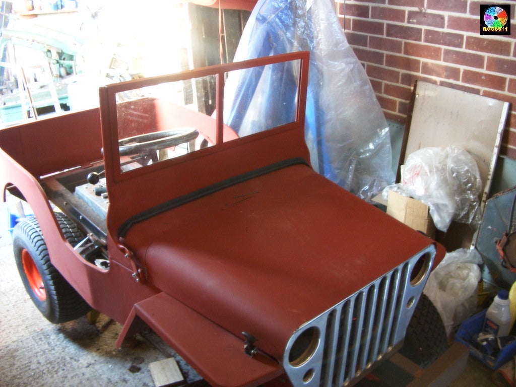 Gas (petrol) Powered Jeep From Ride on Mower 13 Steps