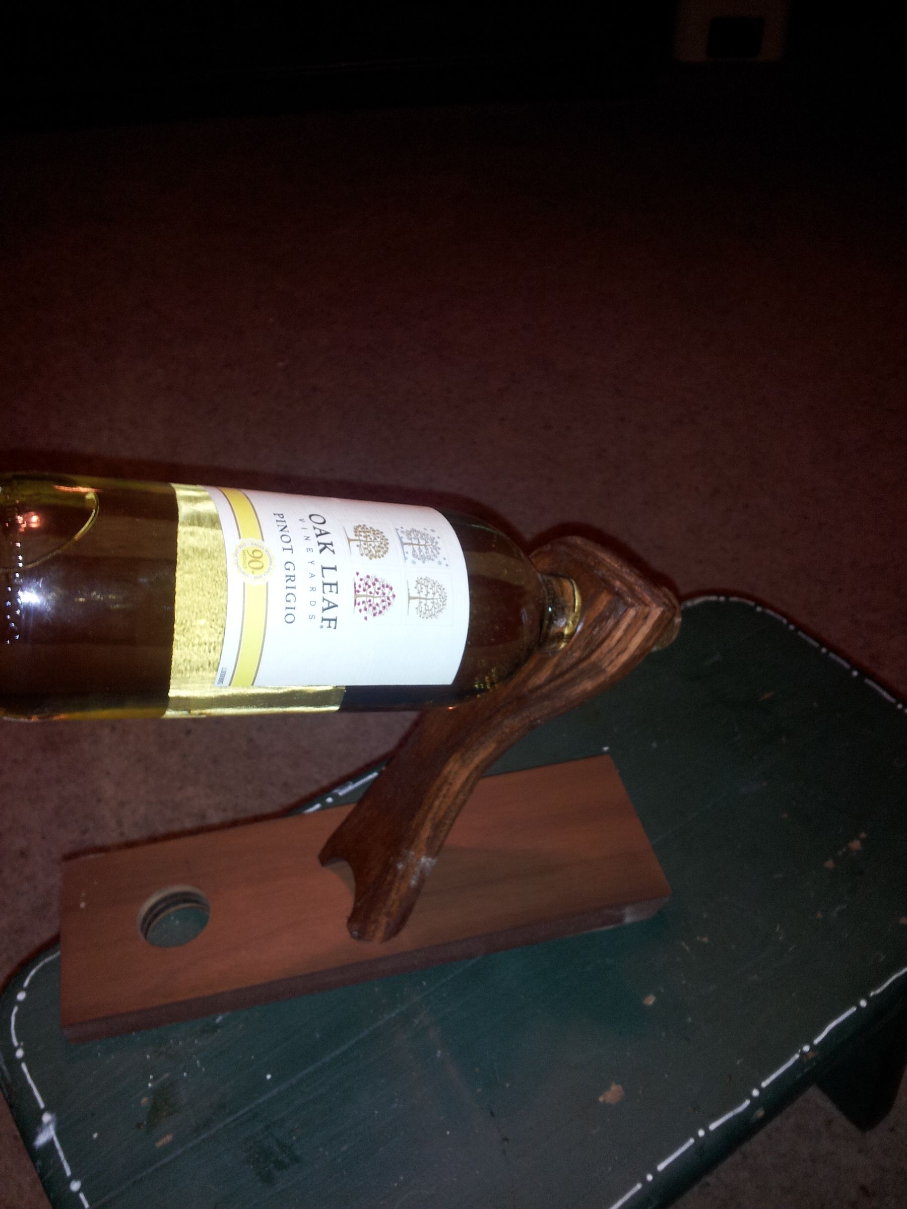 How to Make a Floating Wine Bottle Holder 13 Steps (with Pictures) Instructables