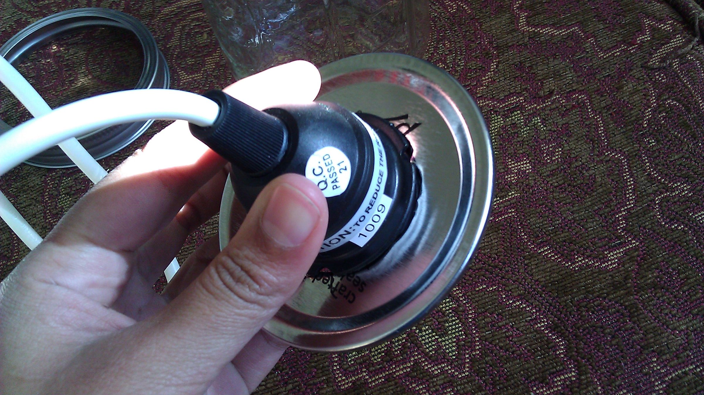 Easy & Cheap Hanging Jar Light 4 Steps Instructables