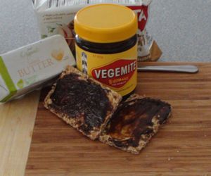 Iconic Australian Butter and Vegemite Cracker