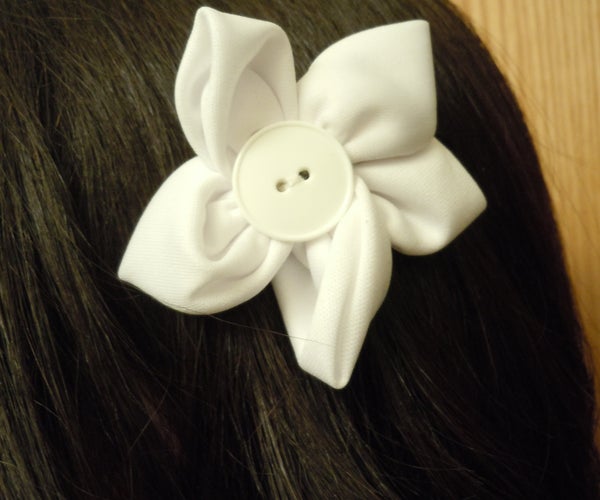 Flower Hair Clip