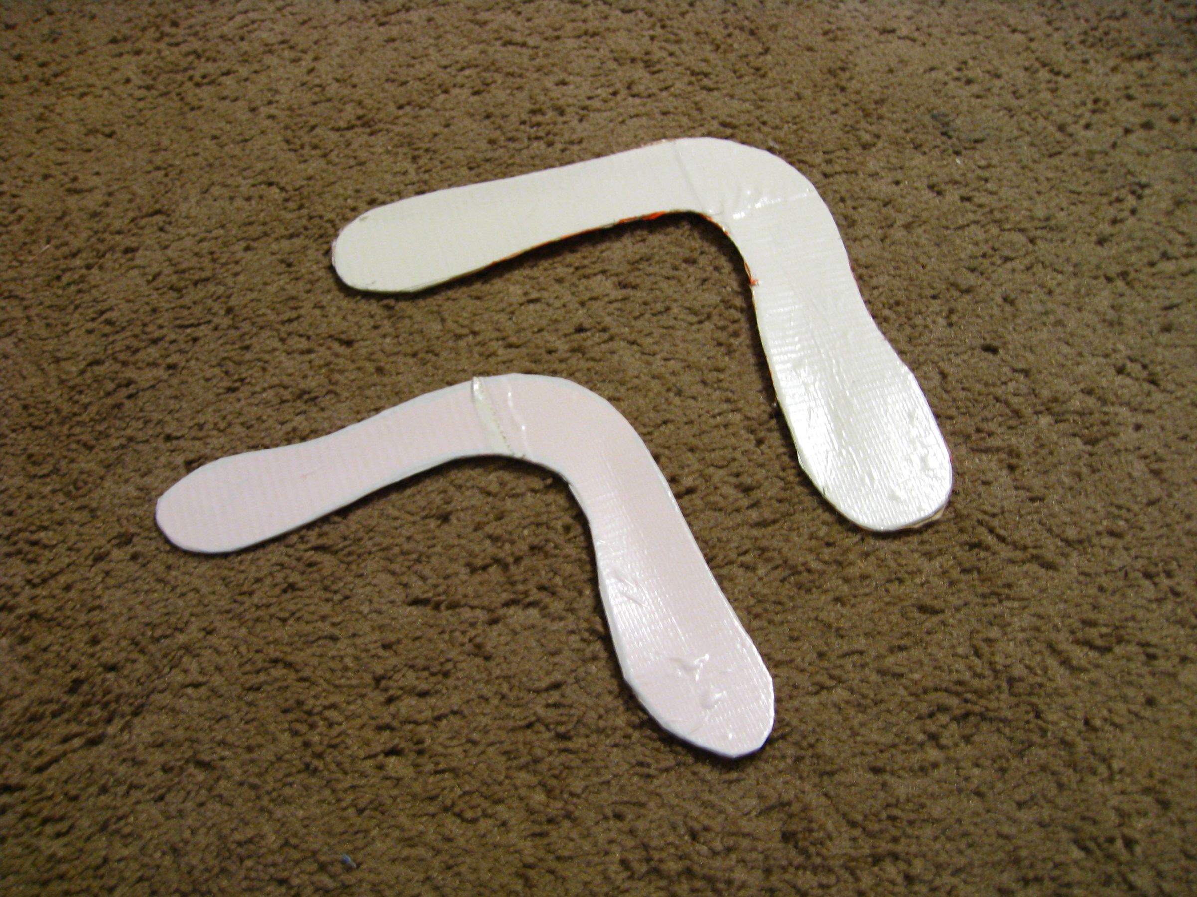Duct Tape Boomerang 6 Steps Instructables