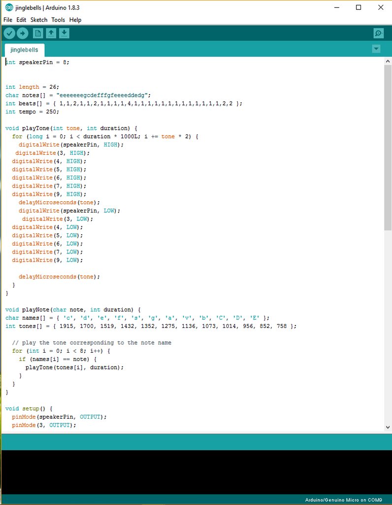 Arduino Christmas Cheer 5 Steps With Pictures Instructables