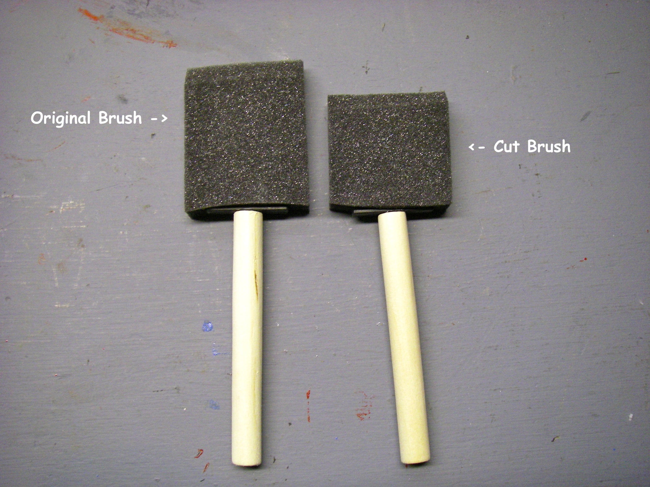 PAINTING TIP SAVING FOAM BRUSHES Instructables
