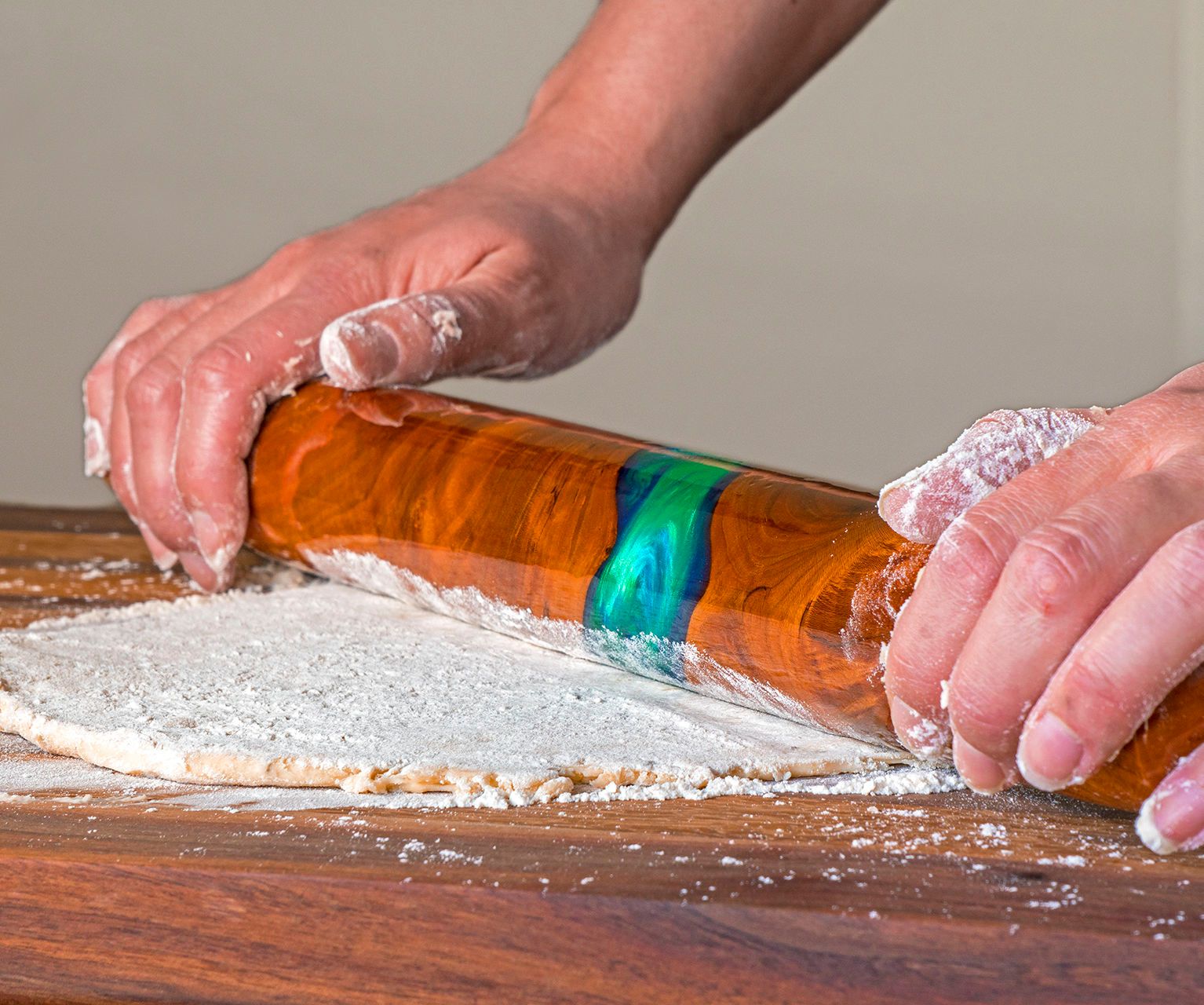 Cherry & Resin French Rolling Pin