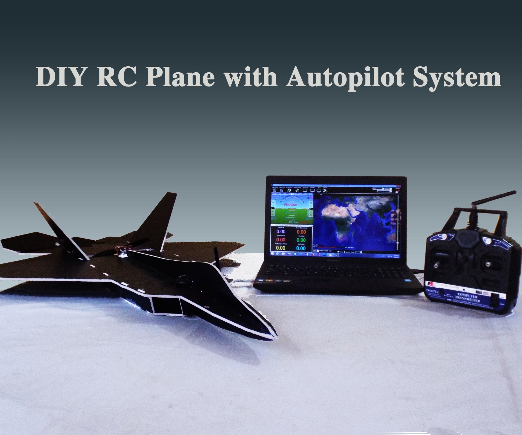 RC Fighter Jet With Autopilot System 30 Steps (with Pictures