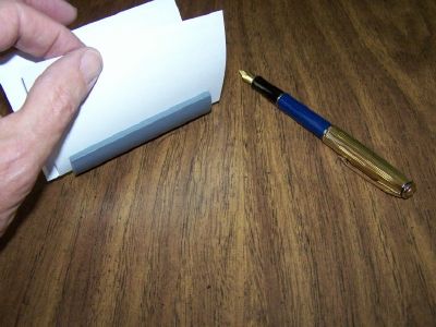 business card and note slip holder from pvc DIY Project DIY Project Image