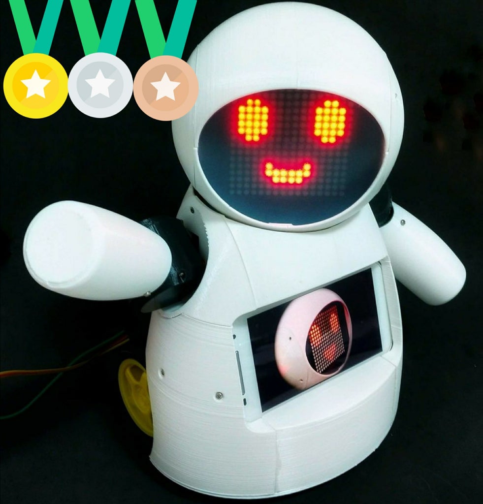 Joy Robot Robo Da Alegria Open Source 3d Printed Arduino Powered Robot 18 Steps With Pictures Instructables Joy Robot Robo Da Alegria Open Source 3d Printed Arduino Powered Robot 18 Steps With Pictures Instructables