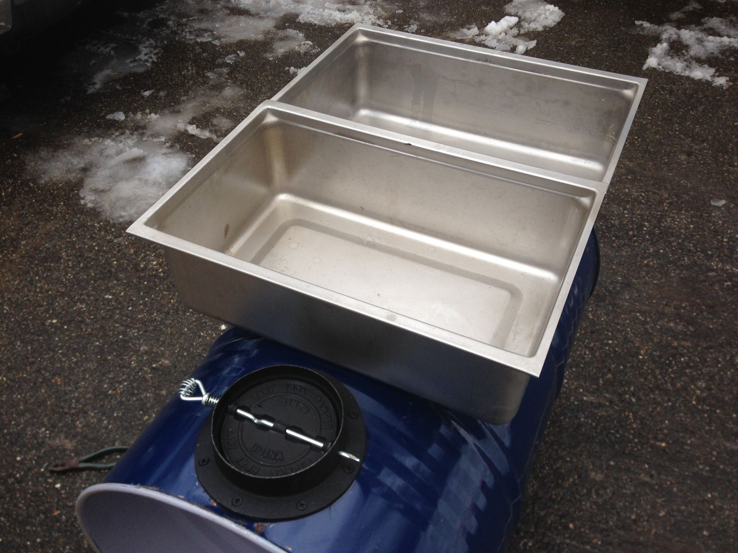 Maple Sap Evaporator for Under 100 and Finished in Under Three Hours