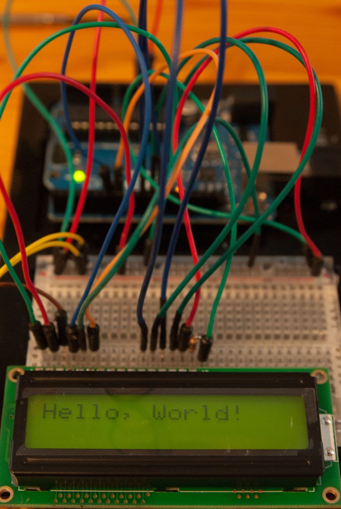 Step-By-Step LCD Wiring (4 Bit Mode) and Programming Examples for ...