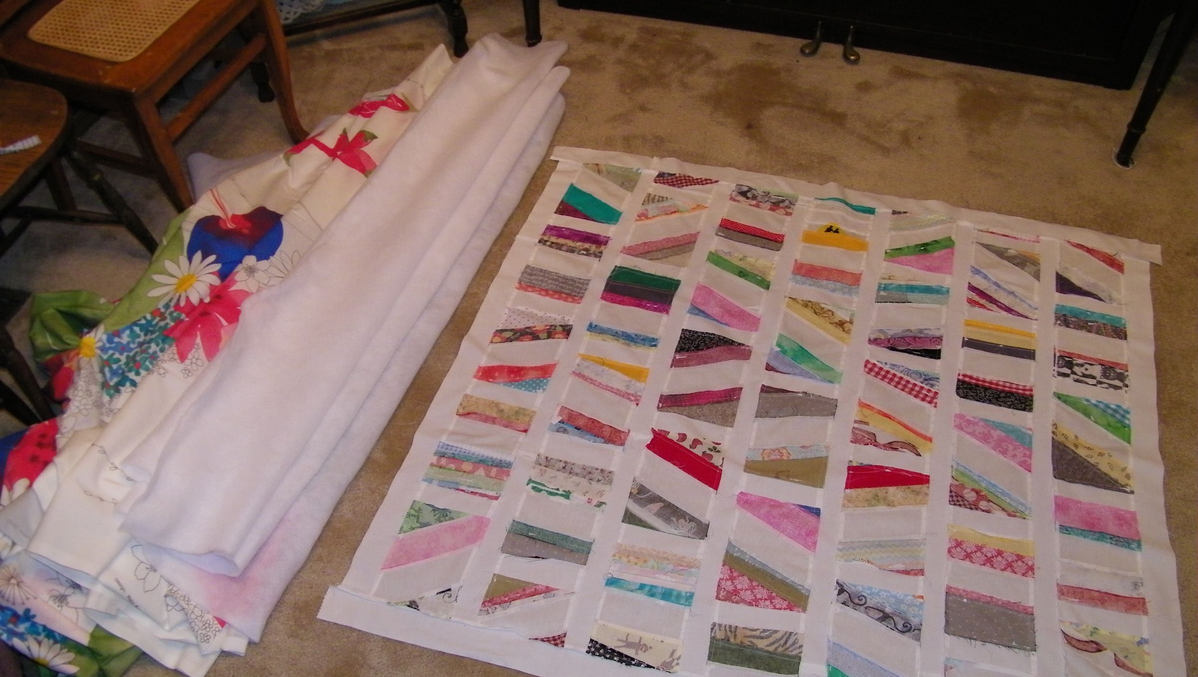 Making a Quilt Sandwich 17 Steps Instructables