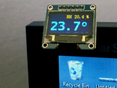 OLED Temperature and Humidity Meter - Instructables