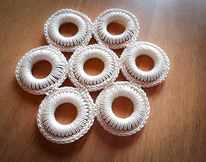 Crochet Ring Coasters 6 Steps (with Pictures) Instructables
