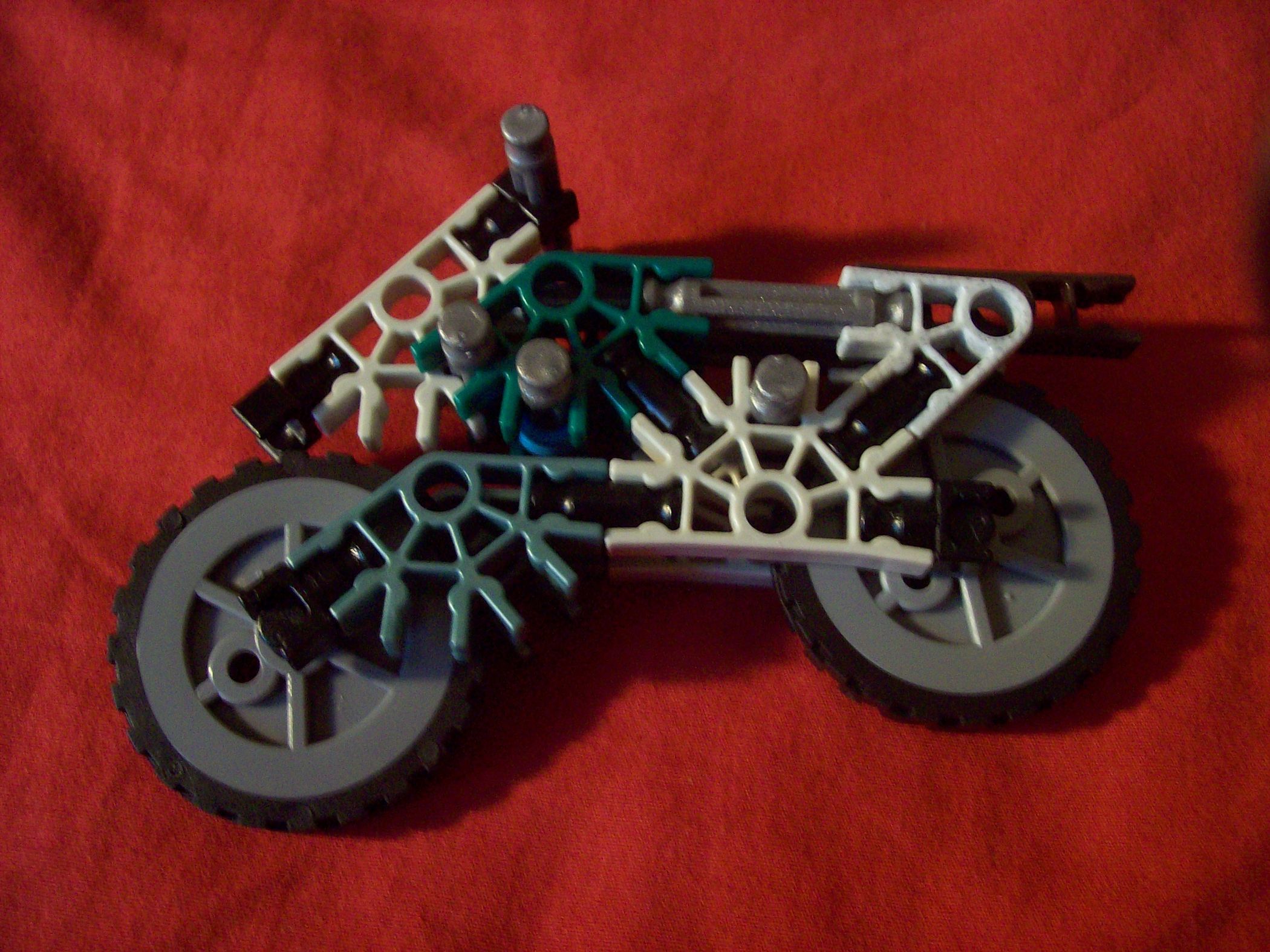 Custom Knex Motorcycle/Dirt Bike 4 Steps Instructables