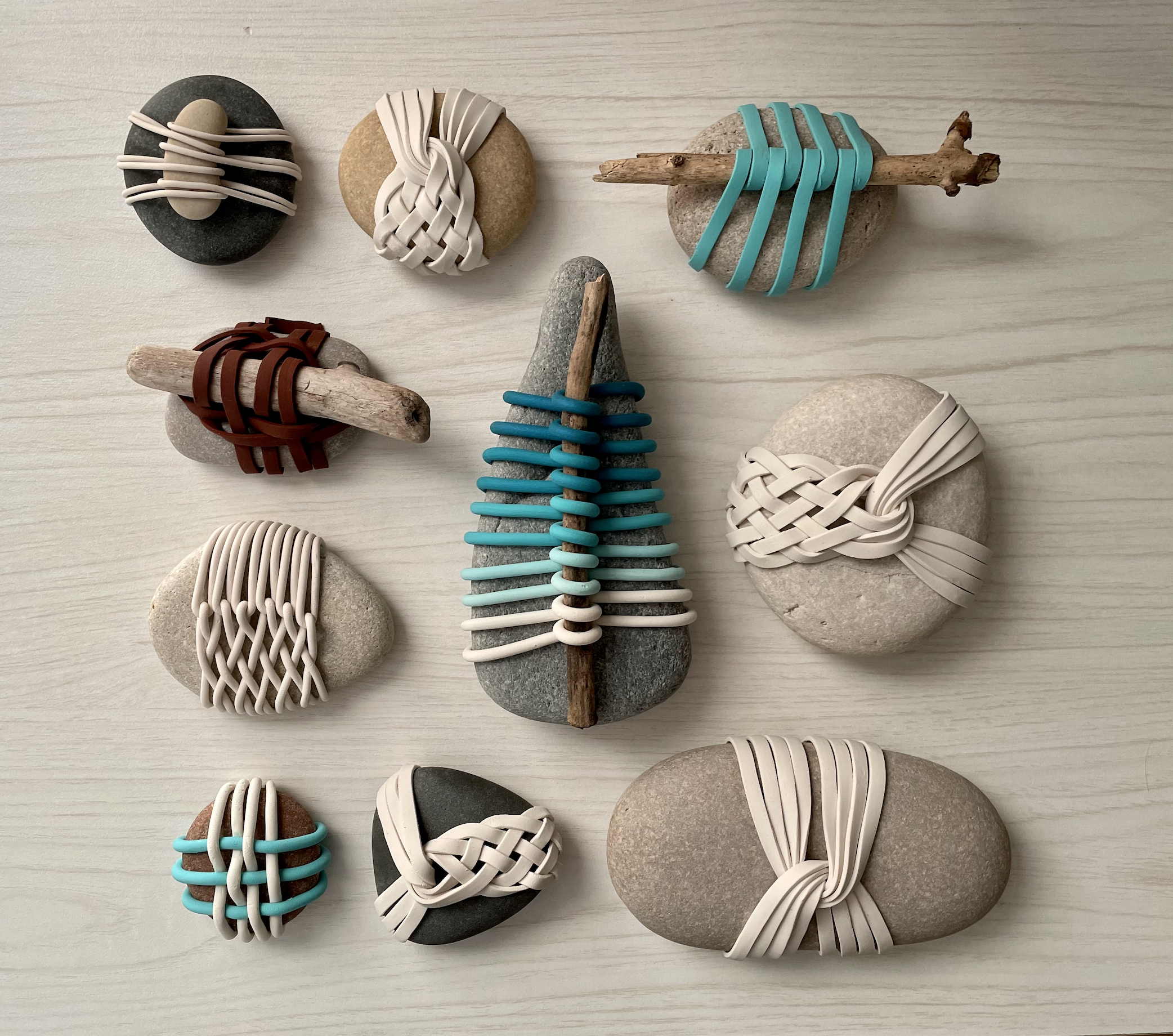 Japanese Basket Rocks (with Clay!) 7 Steps (with Pictures