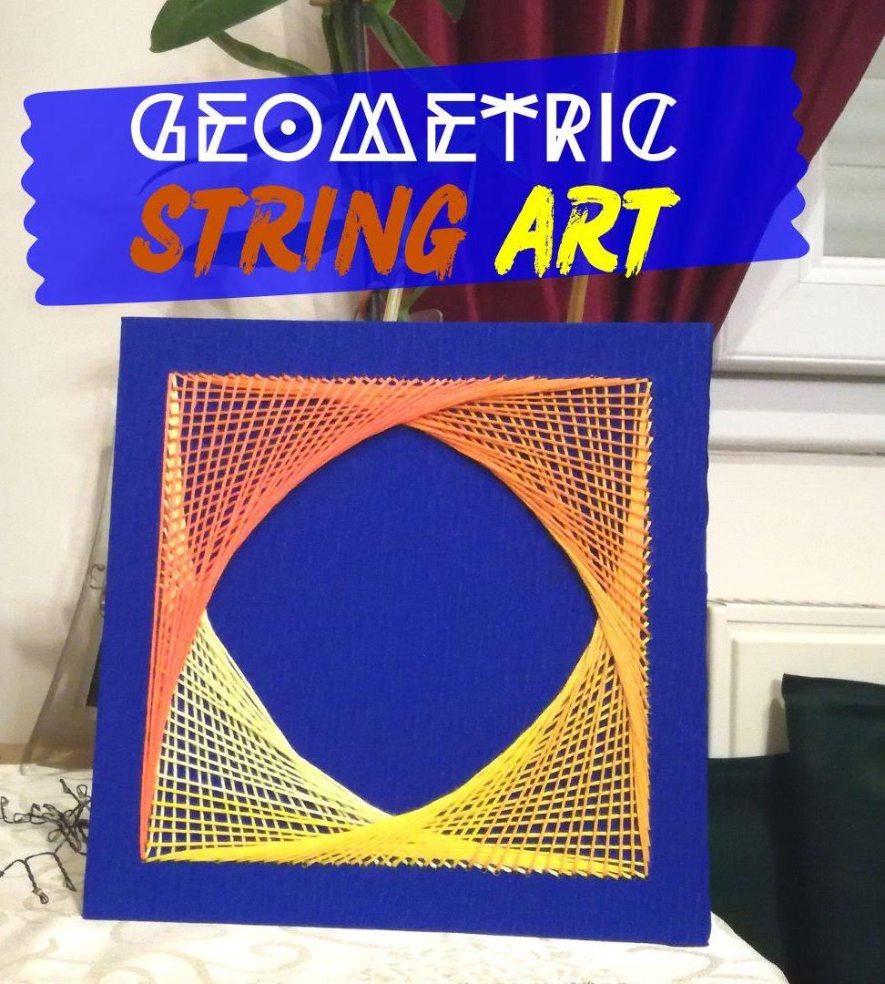 Geometric String Art : 7 Steps (with Pictures) - Instructables