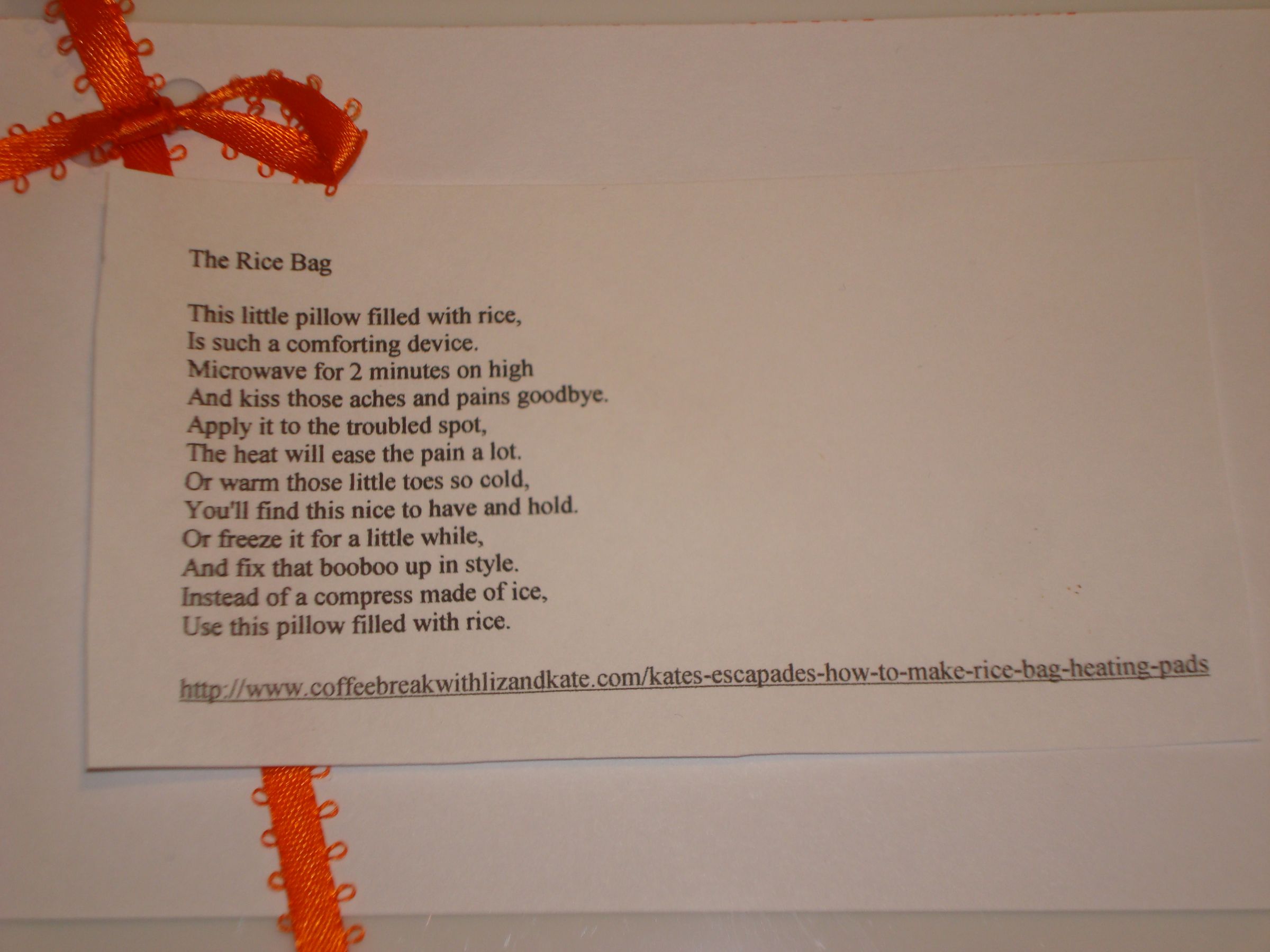 Rice Bag Foot Warmer / Bed Warmer 10 Steps Instructables