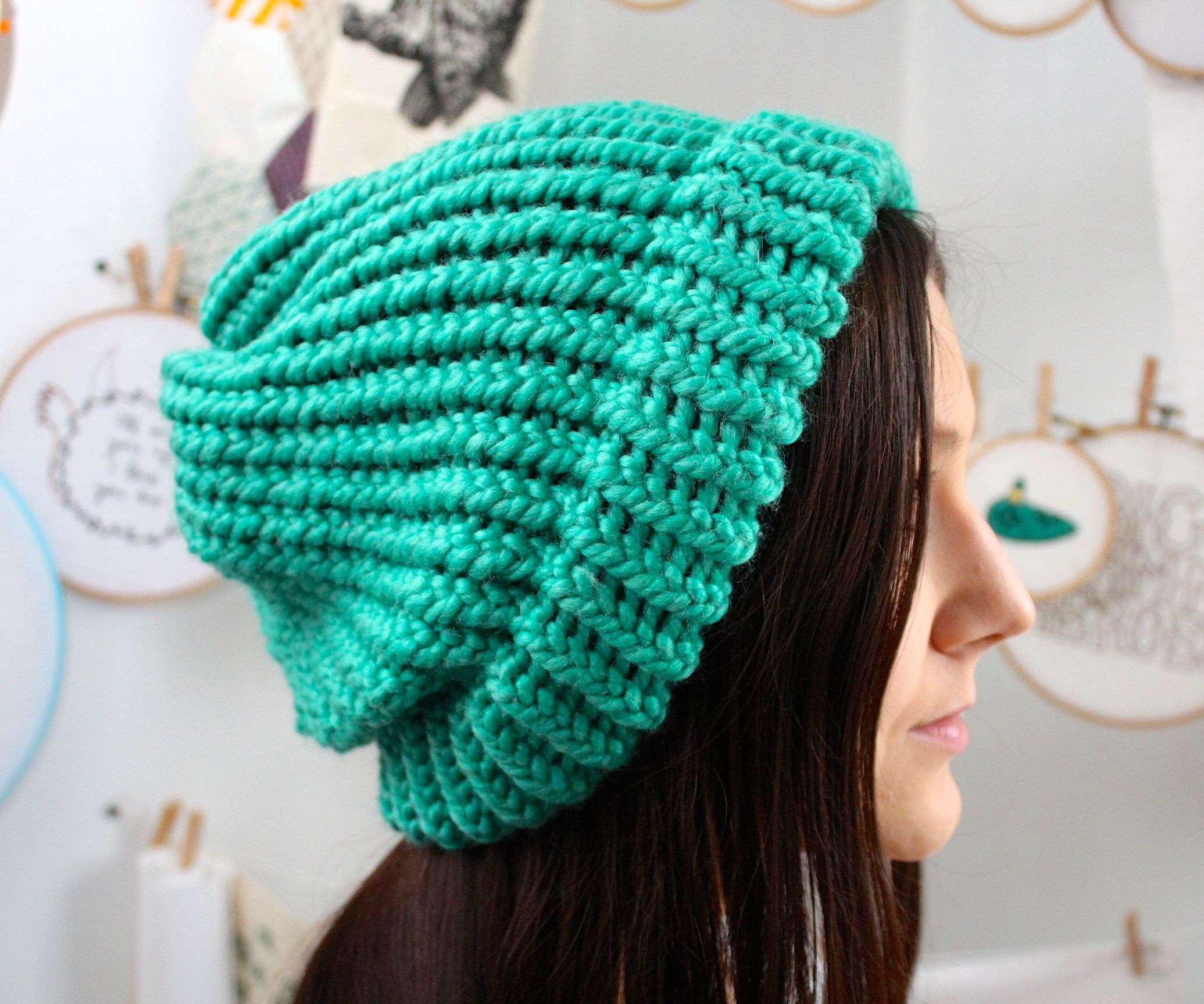 How To Make A Hat Brim On A Loom